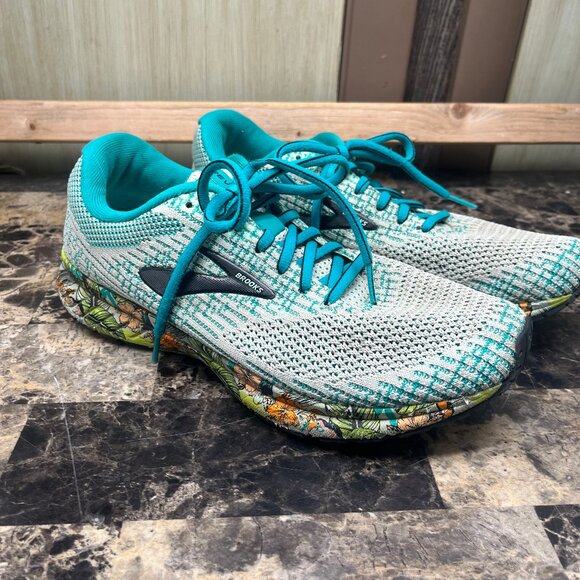 Brooks Revel 3 Tropical Collection Women's Running Walking Shoe Size 10 - Picture 4 of 10
